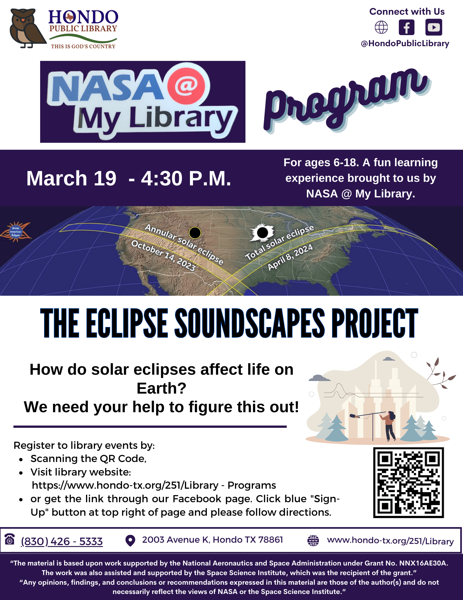 NASA at My Library March