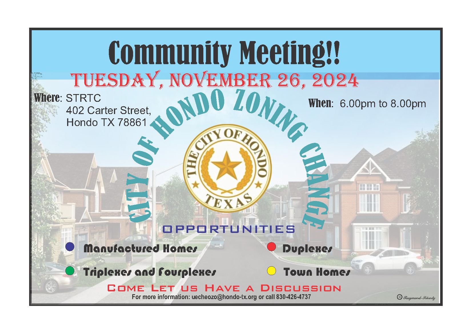 Hondo_Development Services_Zoning Change
