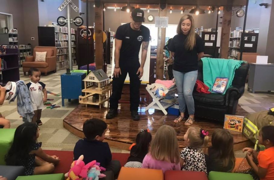 Firefighter Story Time