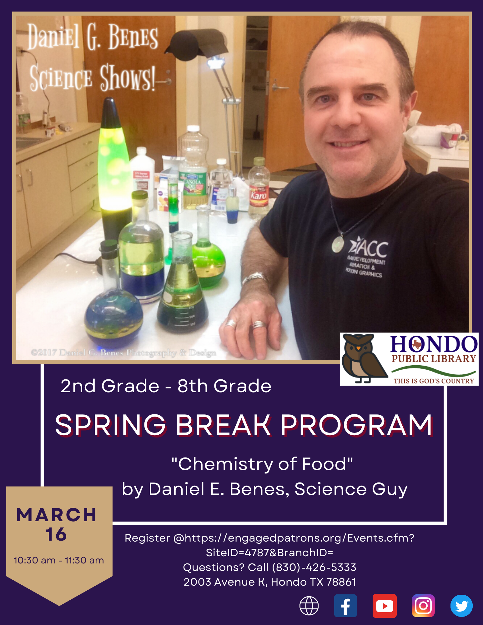 Spring Break Daniel E Benes